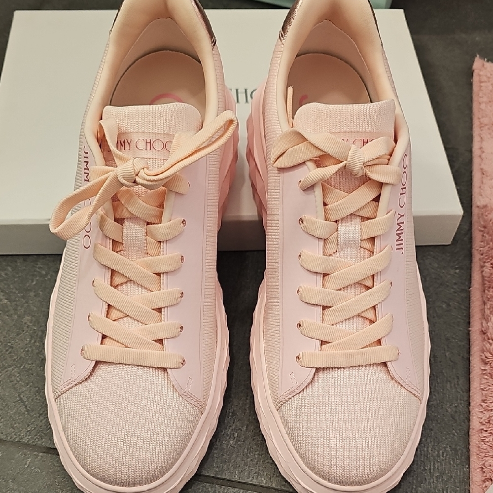 Jimmy Choo Women's Pink Sneakers